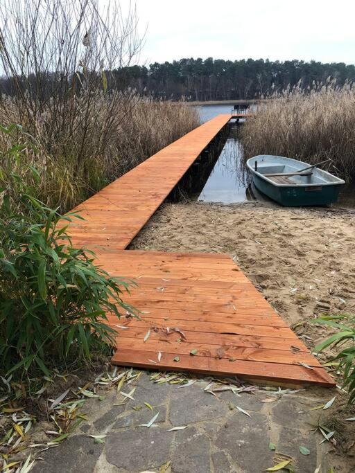 Penthouse Bernd Im Waldschloesschen Direkt Am See Wendisch Rietz Εξωτερικό φωτογραφία